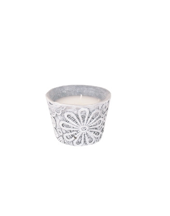 Finnmari lace candle Ceramic