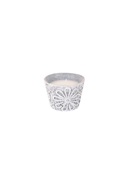 Finnmari lace candle Ceramic