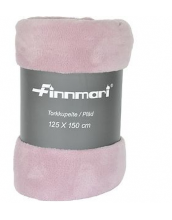 Finnmari Rosa Fleecepläd