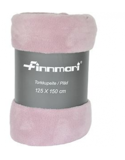 Finnmari Rosa Fleecepläd