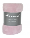 Finnmari Rosa Fleecepläd