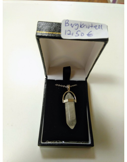 Clear Quartz Wand Necklace
